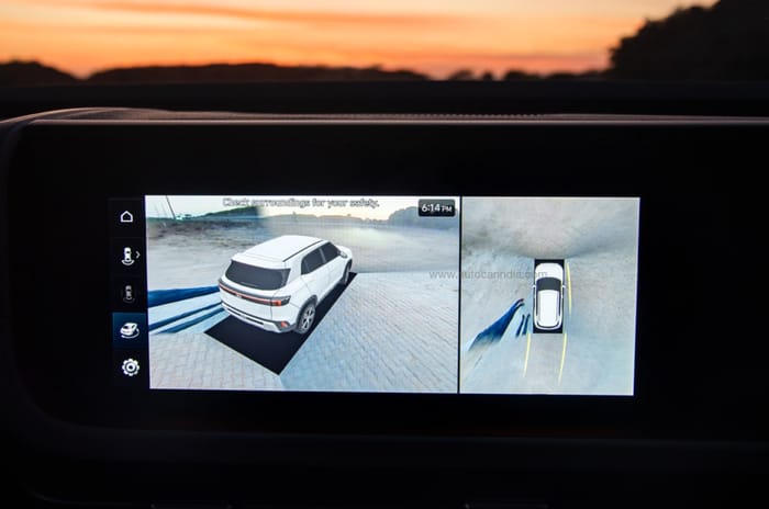 2024 Hyundai Creta facelift 360 degree camera